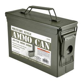 metal 0.30 caliber ammo can